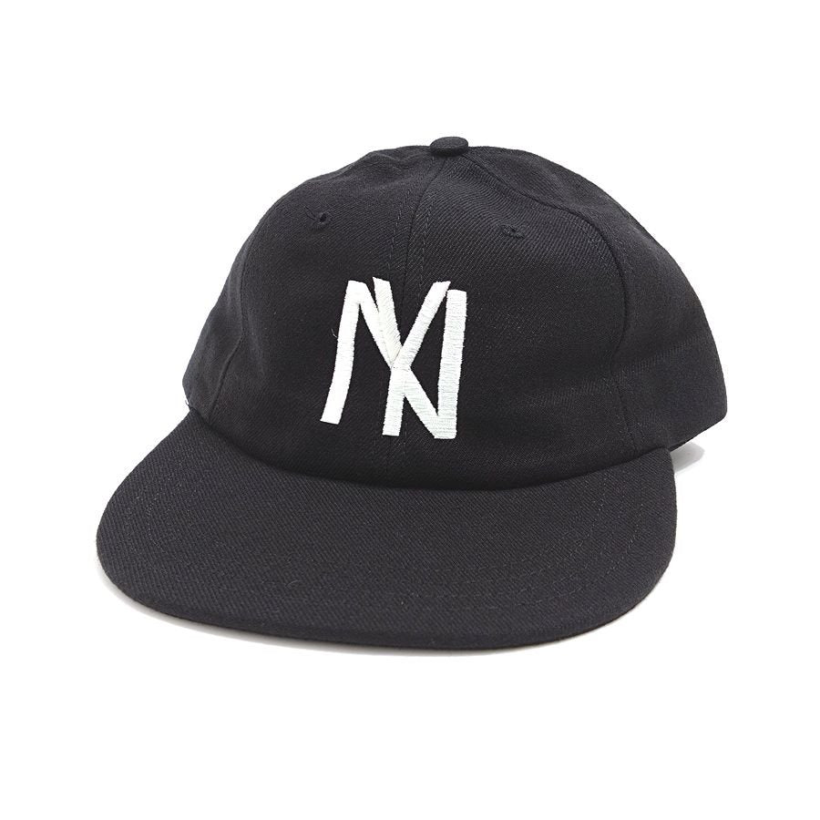 COOPERSTOWN BALL CAP / 1935 NEWYORK BLACK YANKEES / BLACK / WOOL SAGE / LEATHER STRAP / MADE IN USA