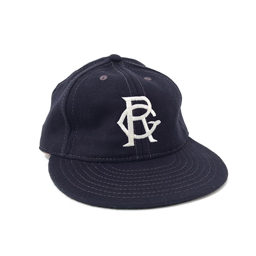 COOPERSTOWN BALL CAP / 1927 Brooklyn Royal Giants / 2COLOR / WOOL FLANNEL / ELASTIC / MADE IN USA