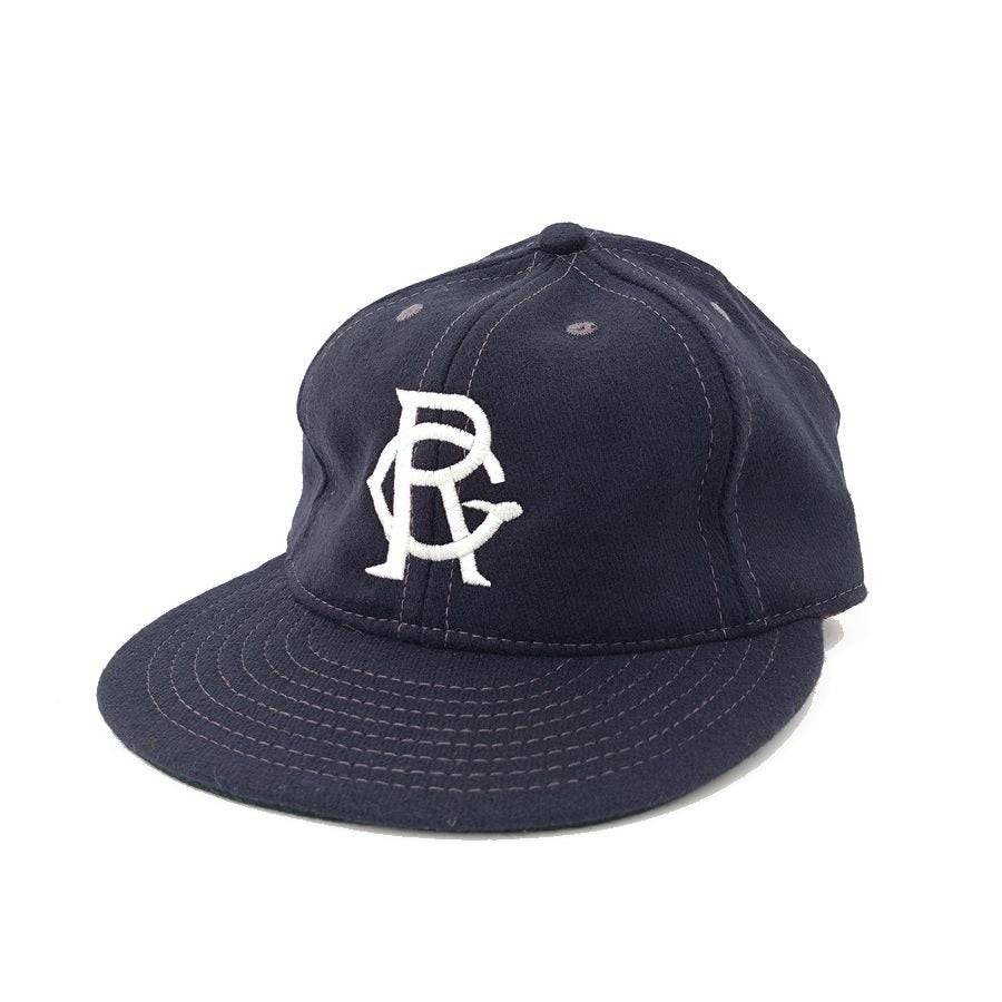 COOPERSTOWN BALL CAP / 1927 Brooklyn Royal Giants / 2COLOR / WOOL FLANNEL / ELASTIC / MADE IN USA