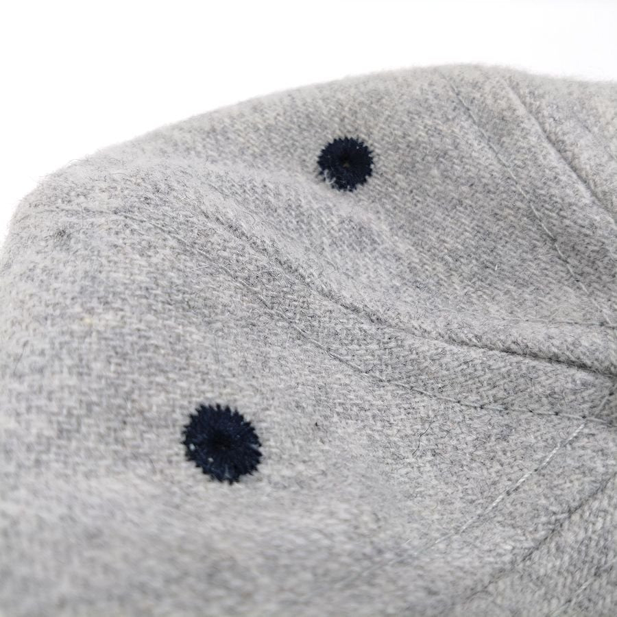 COOPERSTOWN BALL CAP / 1935 NEWYORK BLACK YANKEES / 2TONE(GRAY×NAVY) / Wool Flannel / MADE IN USA