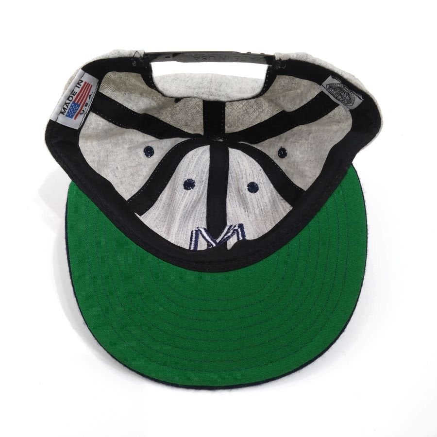 COOPERSTOWN BALL CAP / 1935 NEWYORK BLACK YANKEES / 2TONE(GRAY×NAVY) / Wool Flannel / MADE IN USA