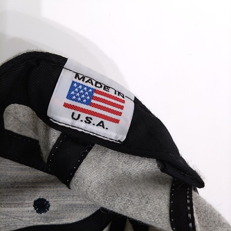 COOPERSTOWN BALL CAP / 1935 NEWYORK BLACK YANKEES / 2TONE(GRAY×NAVY) / Wool Flannel / MADE IN USA