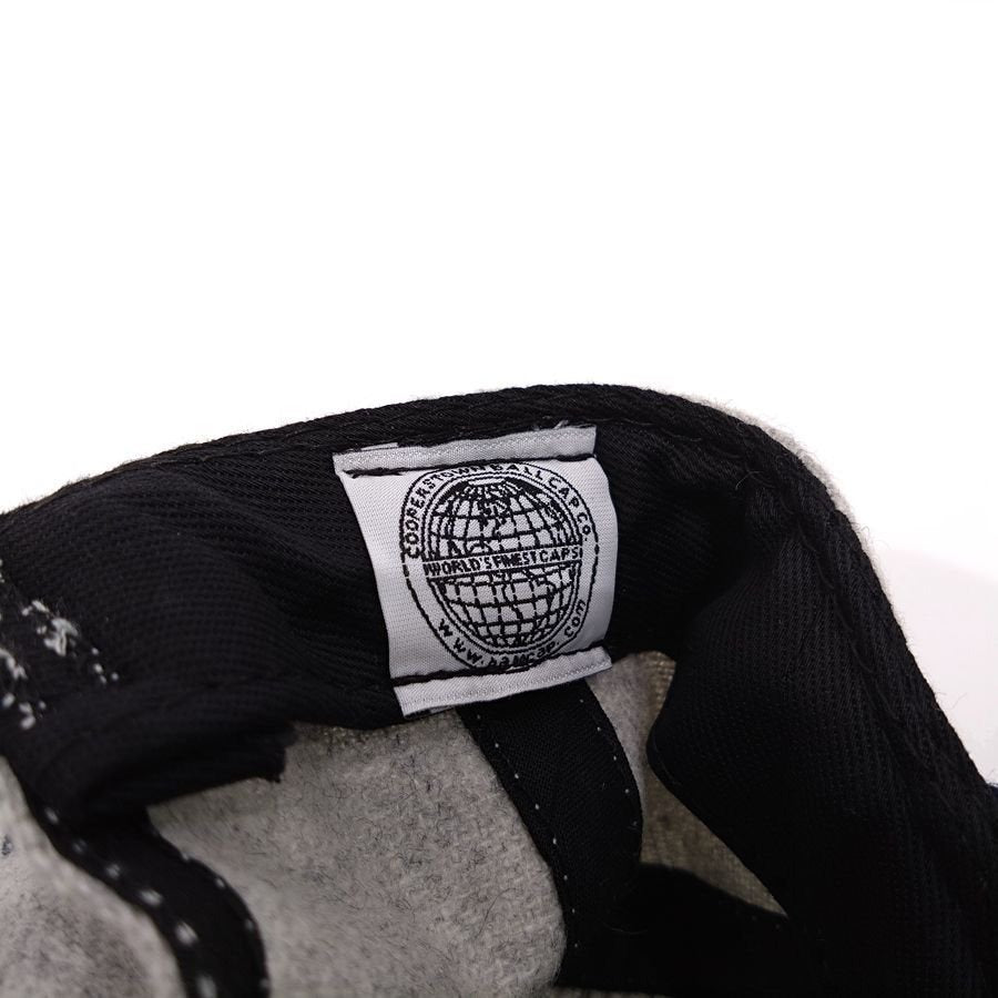 COOPERSTOWN BALL CAP / 1935 NEWYORK BLACK YANKEES / 2TONE(GRAY×NAVY) / Wool Flannel / MADE IN USA