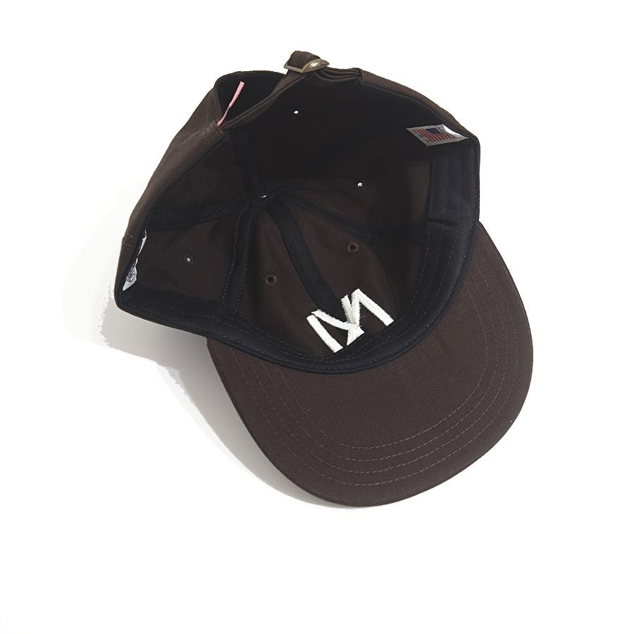 COOPERSTOWN BALL CAP / 1935 NEWYORK BLACK YANKEES / D,BROWN / SPECIAL ORDER COLOR / MADE IN USA