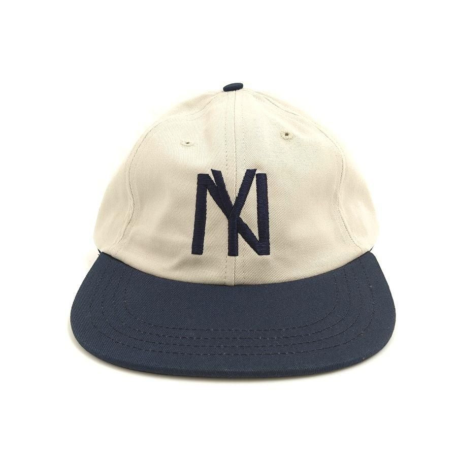 COOPERSTOWN BALL CAP / 1935 NEWYORK BLACK YANKEES / STONE×NAVY / SPECIAL ORDER COLOR / MADE IN USA