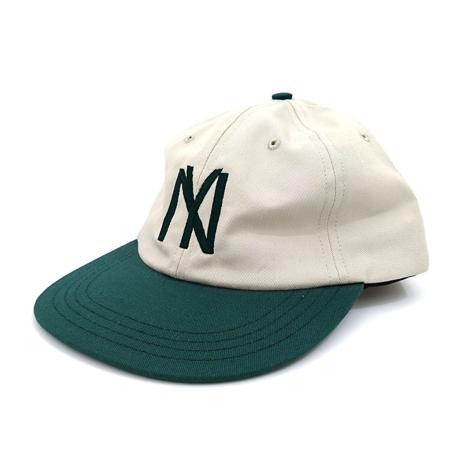 COOPERSTOWN BALL CAP / 1935 NEWYORK BLACK YANKEES / STONE × GREEN / SPECIAL ORDER COLOR / MADE IN USA