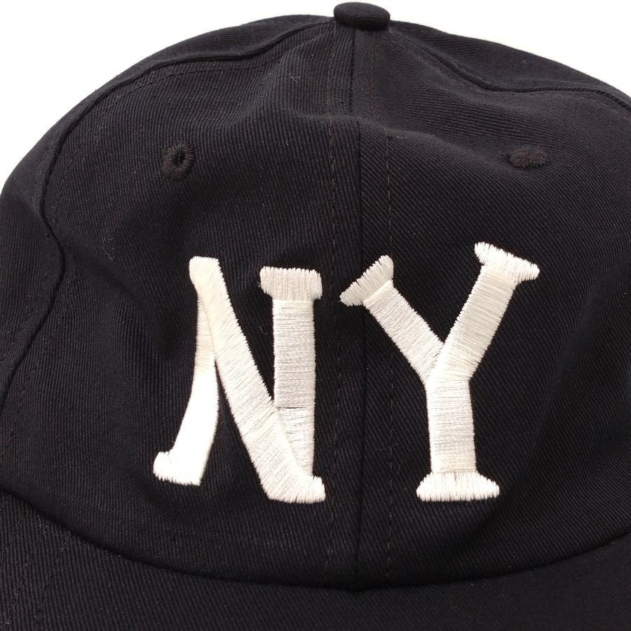 COOPERSTOWN BALL CAP / 1936 NEWYORK BLACK YANKEES / 2COLOR / 50mm LOGO / MADE IN USA