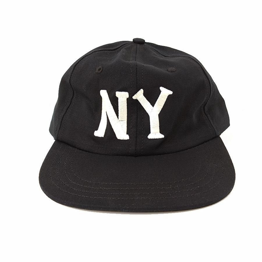 COOPERSTOWN BALL CAP / 1936 NEWYORK BLACK YANKEES / 2COLOR / 50mm LOGO / MADE IN USA