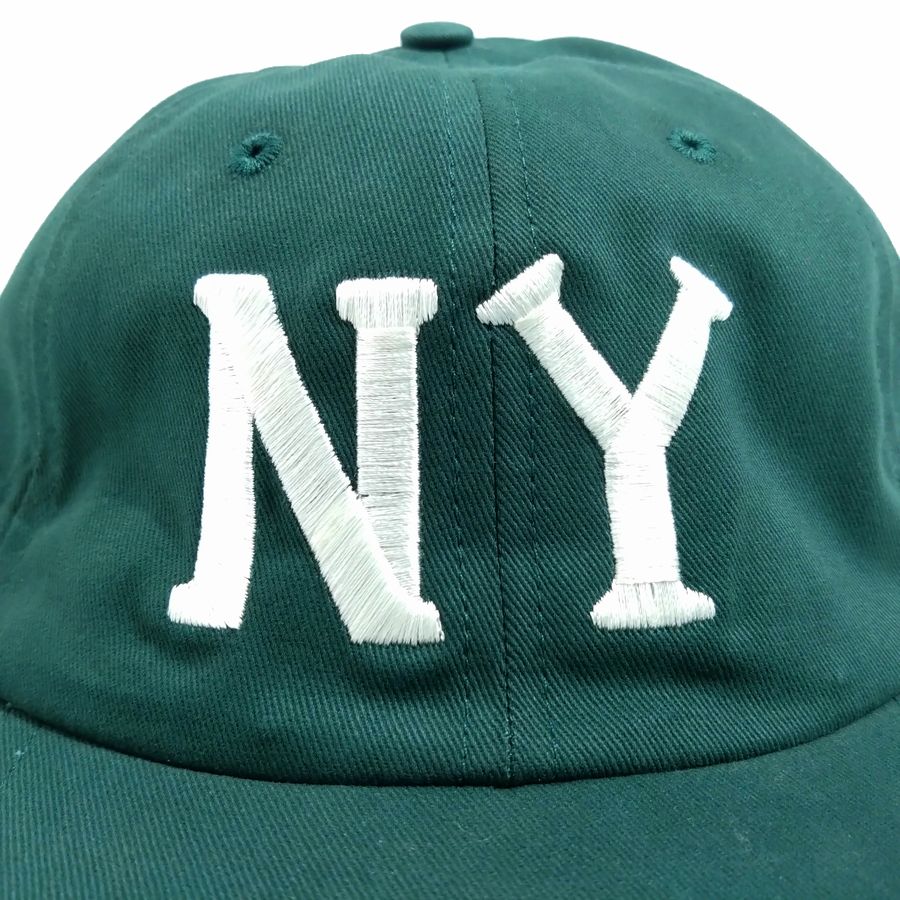 COOPERSTOWN BALL CAP / 1936 NEWYORK BLACK YANKEES / GREEN / 50mm LOGO / SPECIAL ORDER COLOR / MADE IN USA