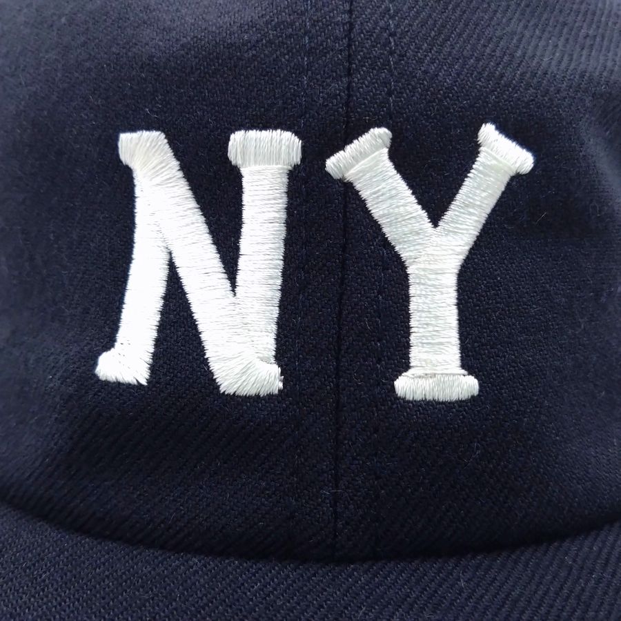 COOPERSTOWN BALL CAP / 1936 NEWYORK BLACK YANKEES / WOOL SAGE / NAVY / SNAP / MADE IN USA