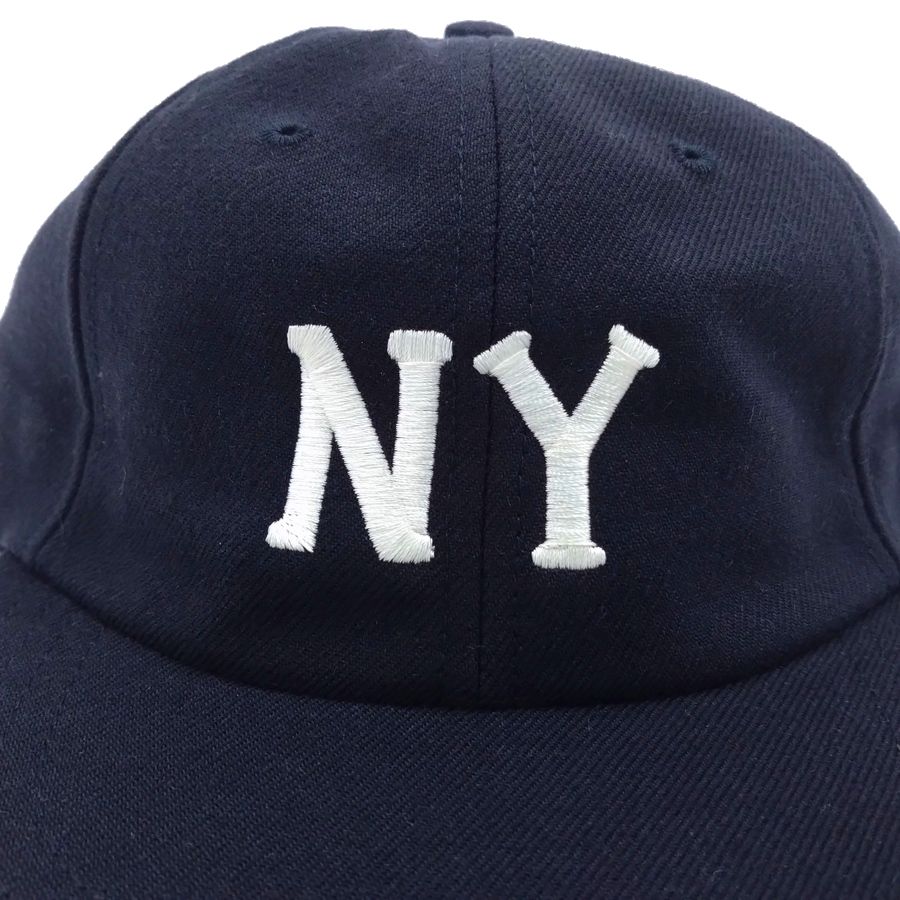 COOPERSTOWN BALL CAP / 1936 NEWYORK BLACK YANKEES / WOOL SAGE / NAVY / SNAP / MADE IN USA