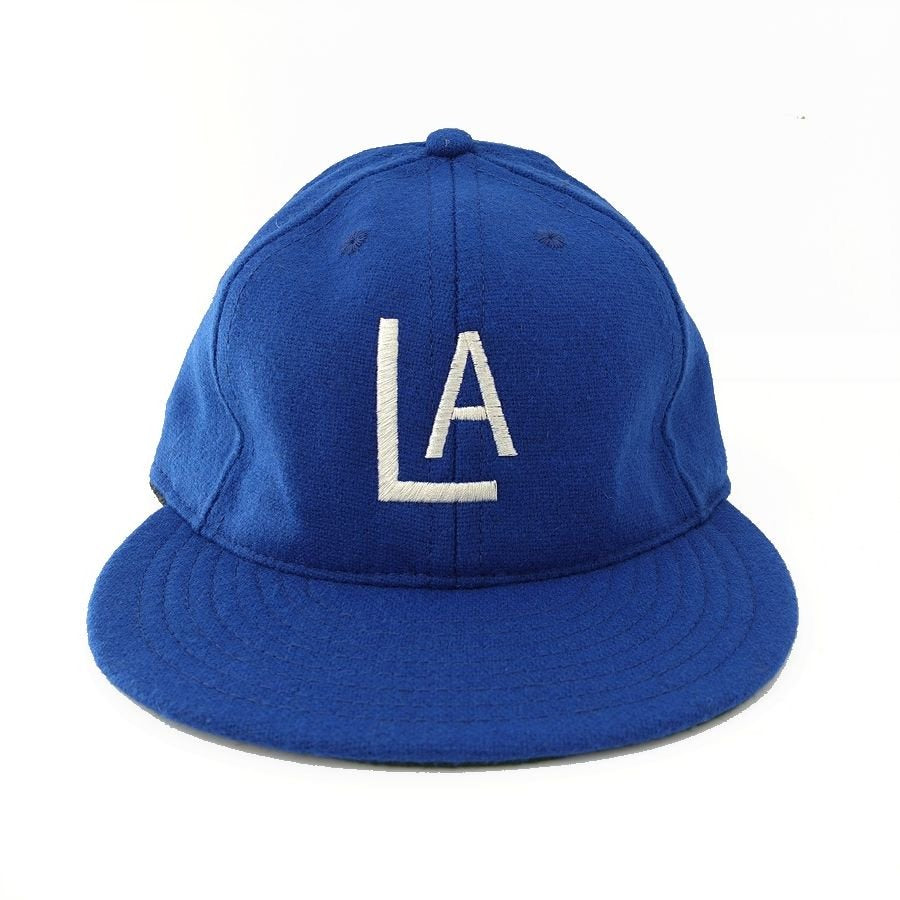 COOPERSTOWN BALL CAP / 1943 LOSANGELES ENGELES / 2COLOR / WOOL FLANNEL / ELASTIC / MADE IN USA