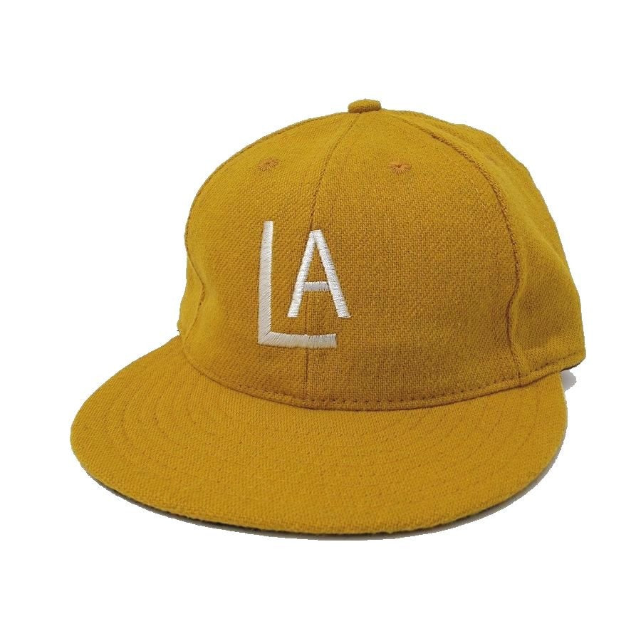 COOPERSTOWN BALL CAP / 1943 LOSANGELES ENGELES / 2COLOR / WOOL FLANNEL / ELASTIC / MADE IN USA