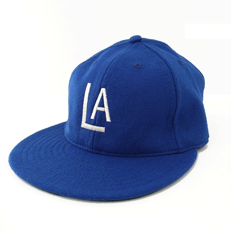 COOPERSTOWN BALL CAP / 1943 LOSANGELES ENGELES / 2COLOR / WOOL FLANNEL / ELASTIC / MADE IN USA