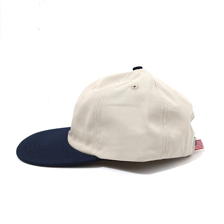 COOPERSTOWN BALL CAP / 1943 LOSANGELES ENGELES / STONE × NAVY / MADE IN USA