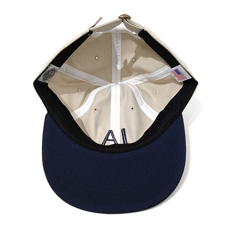 COOPERSTOWN BALL CAP / 1943 LOSANGELES ENGELES / STONE × NAVY / MADE IN USA