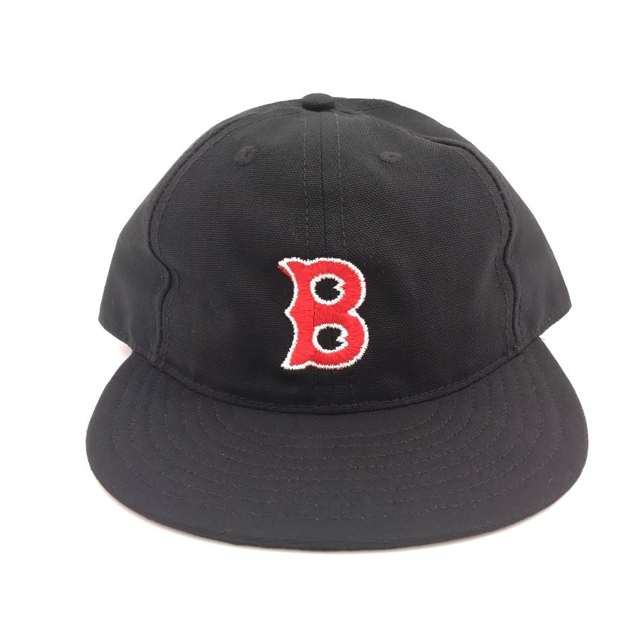COOPERSTOWN BALL CAP / 1948 BIRMINGHAM BARONS / SOFT / SNAP / BLACK / SPECIAL ORDER / MADE IN USA