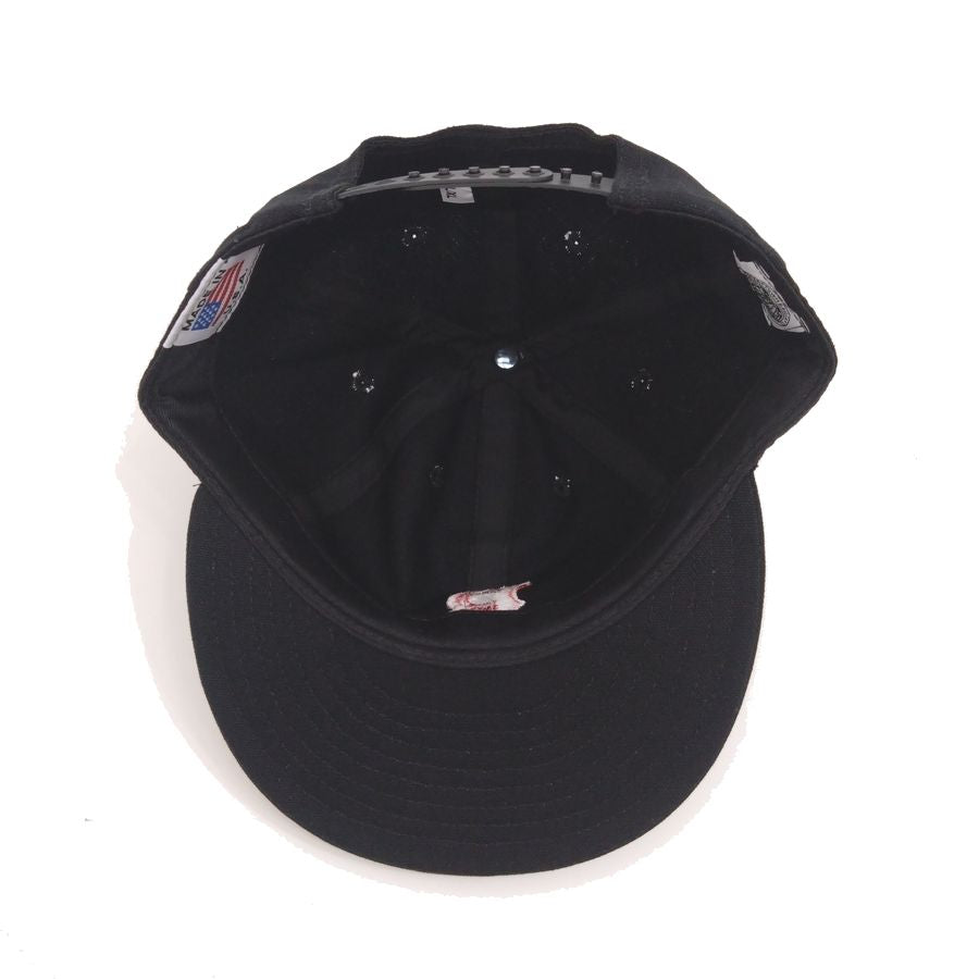 COOPERSTOWN BALL CAP / 1948 BIRMINGHAM BARONS / SOFT / SNAP / BLACK / SPECIAL ORDER / MADE IN USA