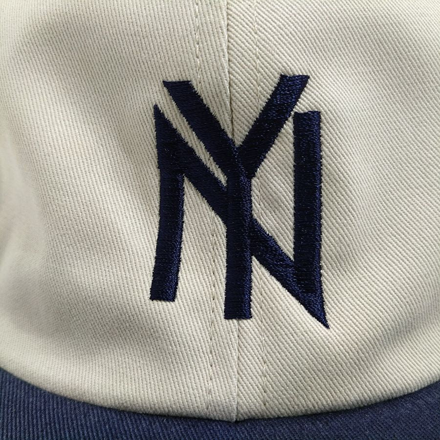 COOPERSTOWN BALL CAP / 1951 NEWYORK BLACK YANKEES / STONE×NAVY / SPECIAL ORDER COLOR / MADE IN USA