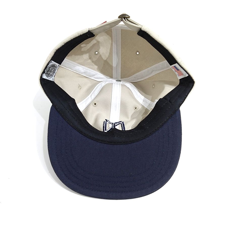 COOPERSTOWN BALL CAP / 1951 NEWYORK BLACK YANKEES / STONE×NAVY / SPECIAL ORDER COLOR / MADE IN USA