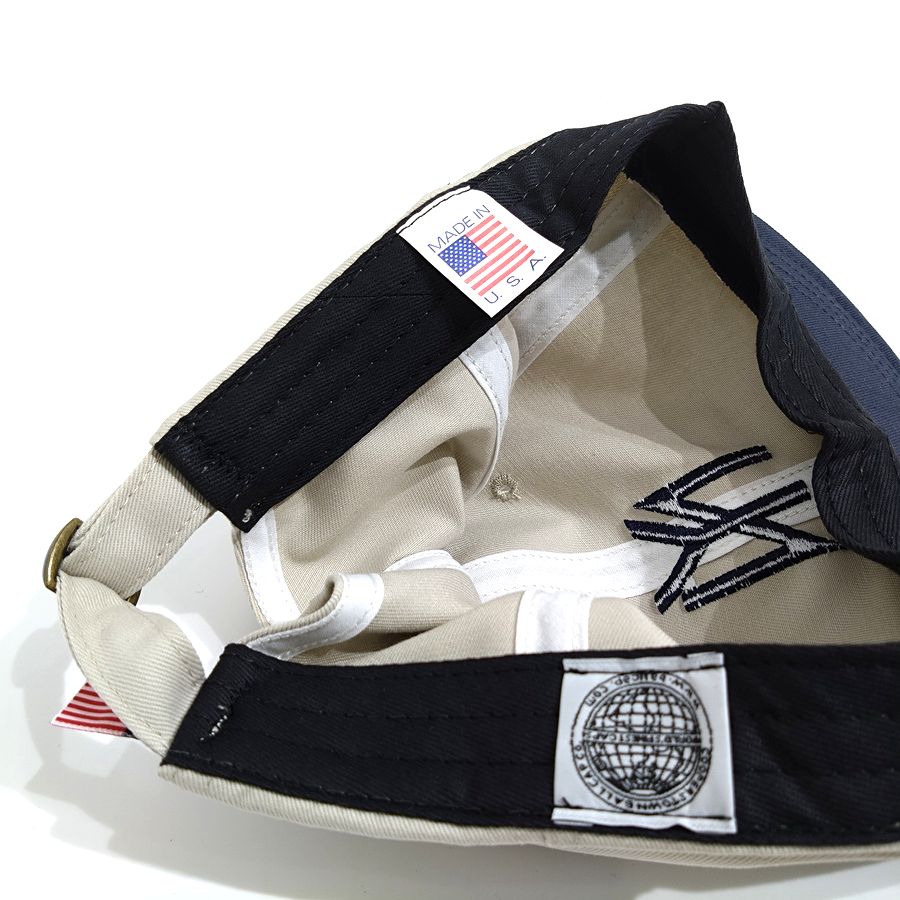 COOPERSTOWN BALL CAP / 1951 NEWYORK BLACK YANKEES / STONE×NAVY / SPECIAL ORDER COLOR / MADE IN USA