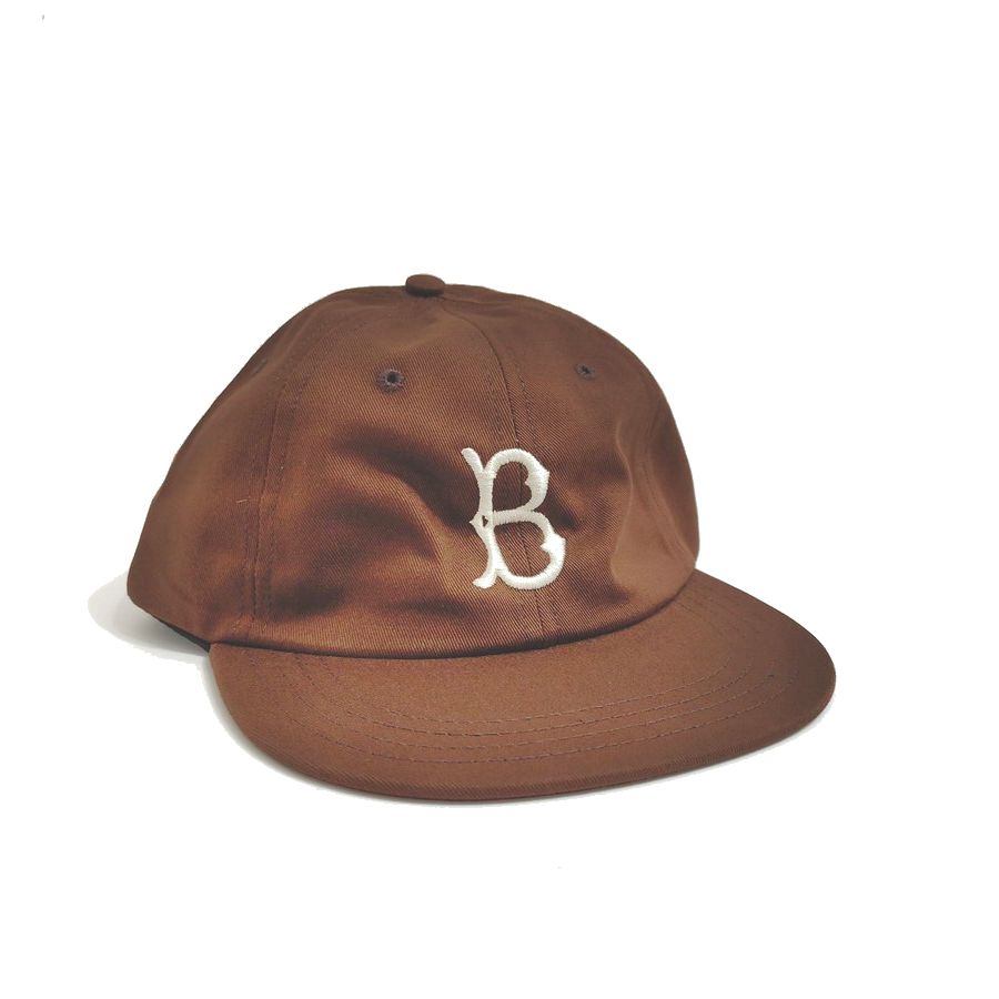 COOPERSTOWN BALL CAP / 1955 BROOKLYN DODGERS / BROWN / SPECIAL ORDER COLOR / MADE IN USA