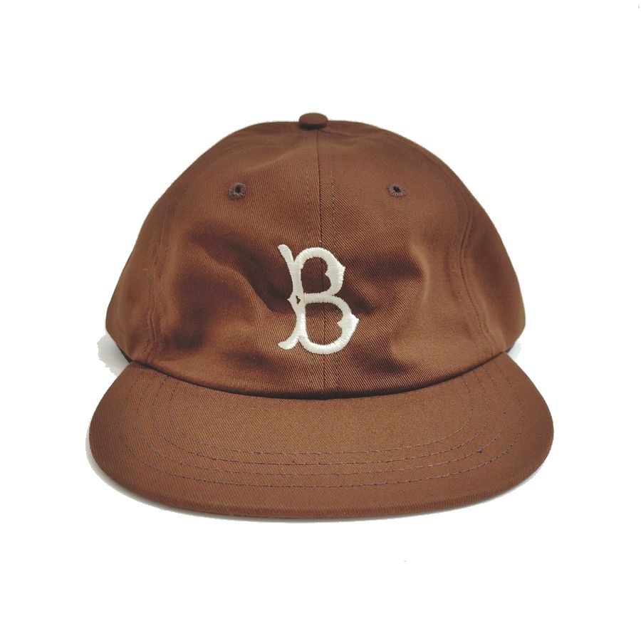 COOPERSTOWN BALL CAP / 1955 BROOKLYN DODGERS / BROWN / SPECIAL ORDER COLOR / MADE IN USA