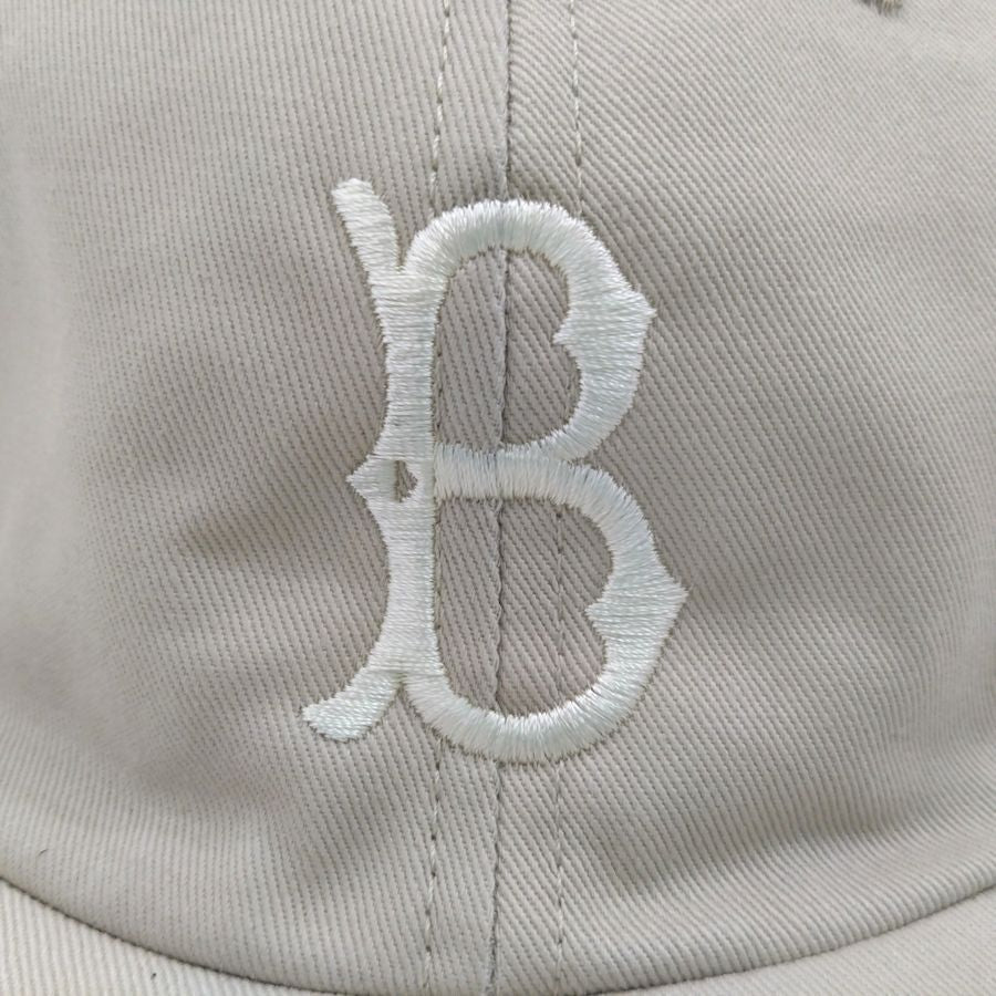 COOPERSTOWN BALL CAP / 1955 BROOKLYN DODGERS / STONE (NATURAL EMBROIDERY) / MADE IN USA