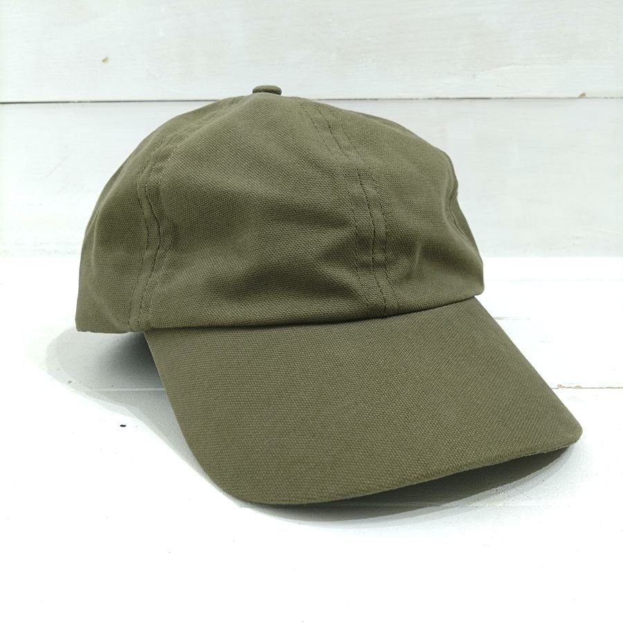 Au Vrai Chic BRITAIN / FOLD BRIM CAP / COTTON TWILL / KHAKI / MADE IN ENGLAND