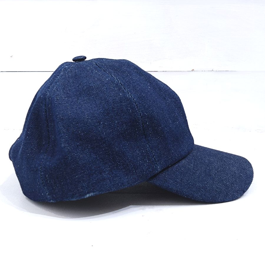 Au Vrai Chic BRITAIN / FOLD BRIM CAP / 14 oz DENIM / MADE IN ENGLAND