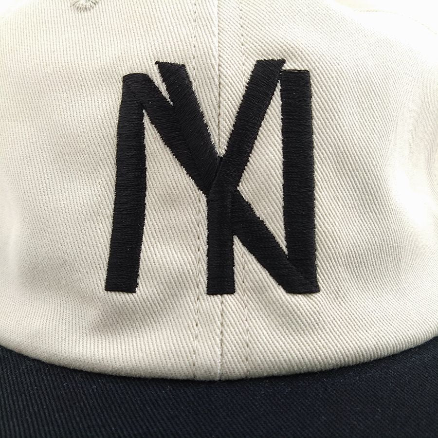 COOPERSTOWN BALL CAP / 1935 NEWYORK BLACK YANKEES / STONE × BLACK / SPECIAL ORDER COLOR / MADE IN USA