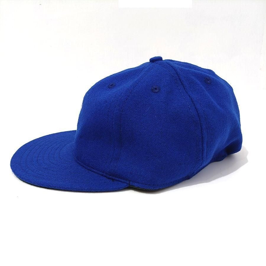 COOPERSTOWN BALL CAP / 1935 NEWYORK BLACK YANKEES / ROYAL / WOOL FLANNEL / Elastic / MADE IN USA