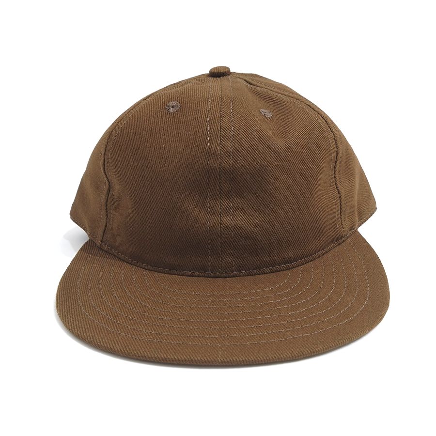 COOPERSTOWN BALL CAP / SOLID / BRUSHED COTTON TWILL / SOFT VISOR / SNAP / 3COLOR / SPECIAL ORDER / MADE IN USA