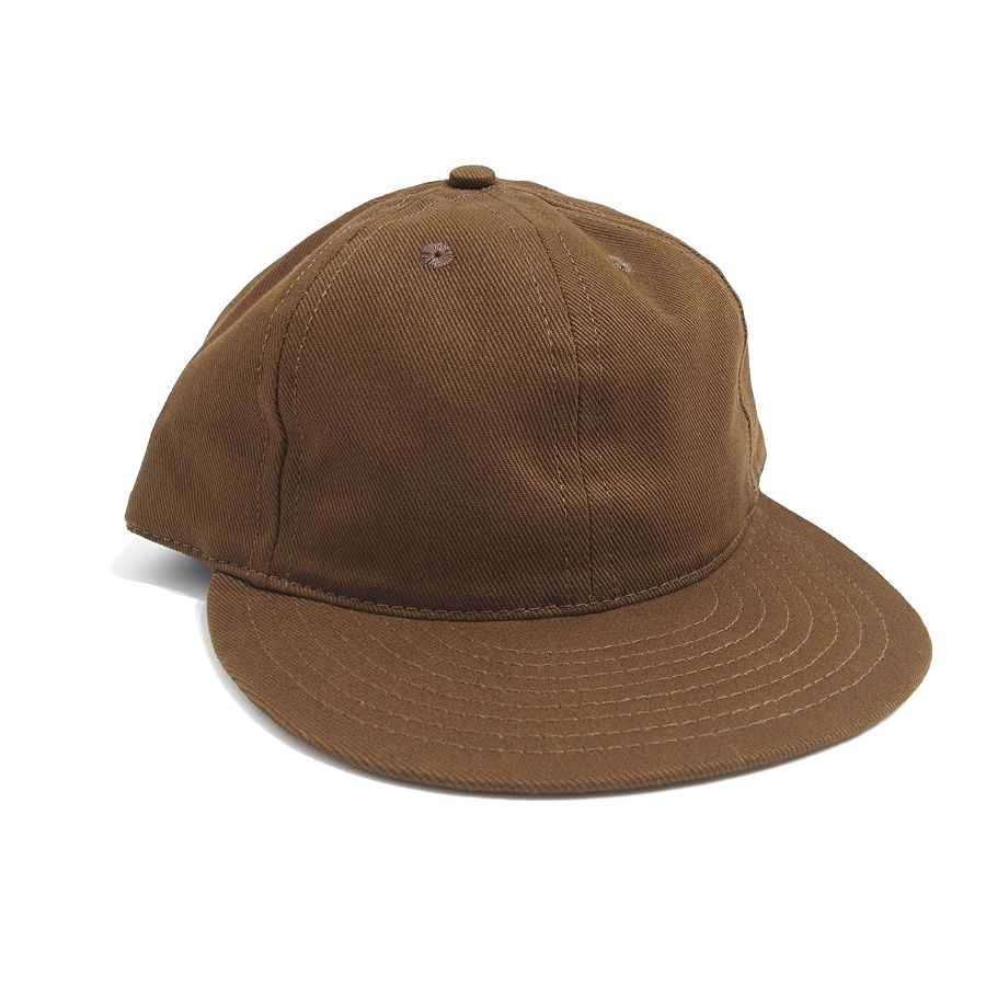 COOPERSTOWN BALL CAP / SOLID / BRUSHED COTTON TWILL / SOFT VISOR / SNAP / 3COLOR / SPECIAL ORDER / MADE IN USA