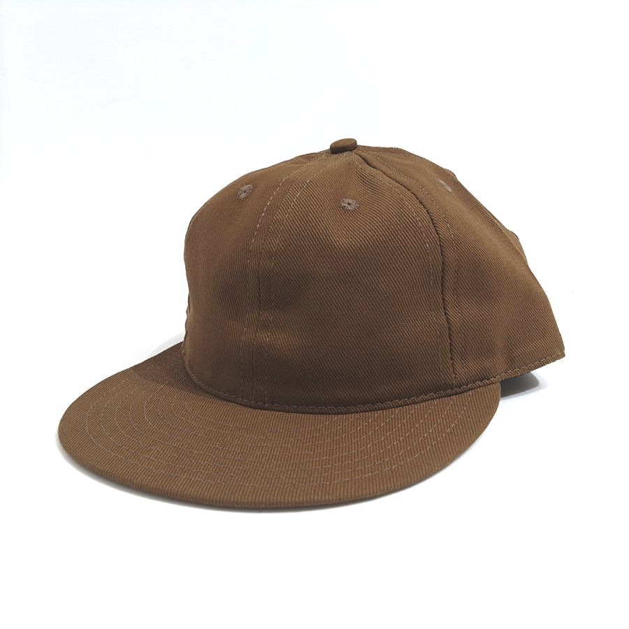 COOPERSTOWN BALL CAP / SOLID / BRUSHED COTTON TWILL / SOFT VISOR / SNAP / 3COLOR / SPECIAL ORDER / MADE IN USA