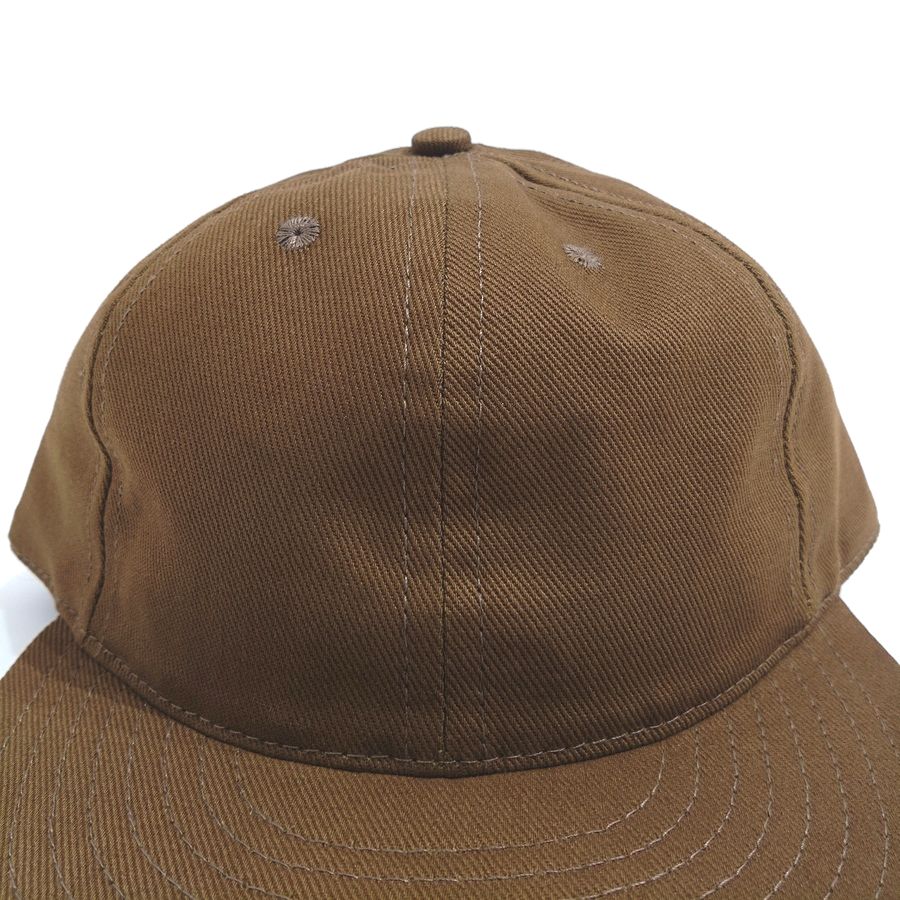 COOPERSTOWN BALL CAP / SOLID / BRUSHED COTTON TWILL / SOFT VISOR / SNAP / 3COLOR / SPECIAL ORDER / MADE IN USA