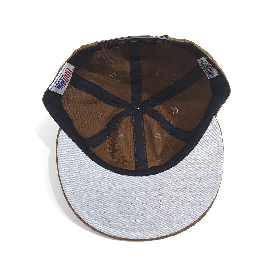 COOPERSTOWN BALL CAP / SOLID / BRUSHED COTTON TWILL / SOFT VISOR / SNAP / 3COLOR / SPECIAL ORDER / MADE IN USA