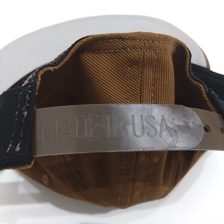 COOPERSTOWN BALL CAP / SOLID / BRUSHED COTTON TWILL / SOFT VISOR / SNAP / 3COLOR / SPECIAL ORDER / MADE IN USA