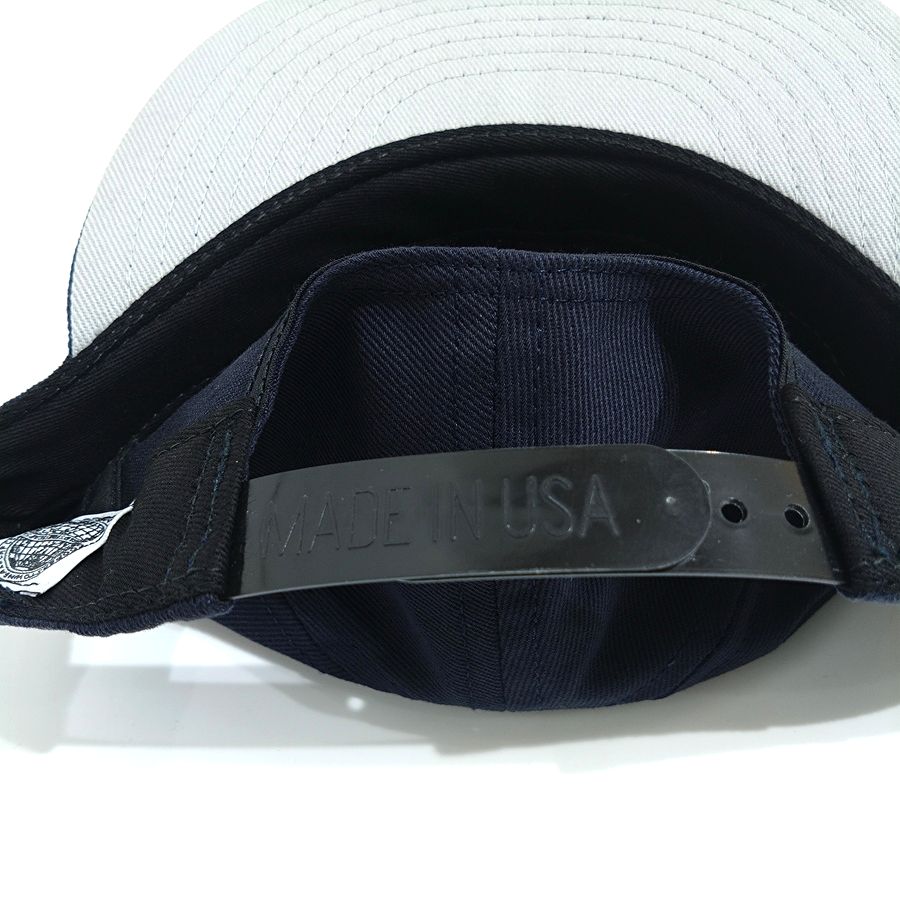 COOPERSTOWN BALL CAP / SOLID / BRUSHED COTTON TWILL / SOFT VISOR / SNAP / 3COLOR / SPECIAL ORDER / MADE IN USA