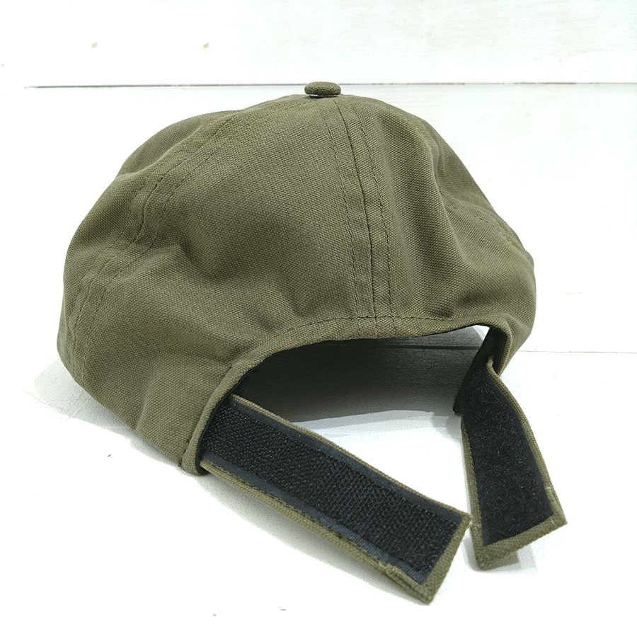 Au Vrai Chic BRITAIN / FOLD BRIM CAP / COTTON TWILL / KHAKI / MADE IN ENGLAND