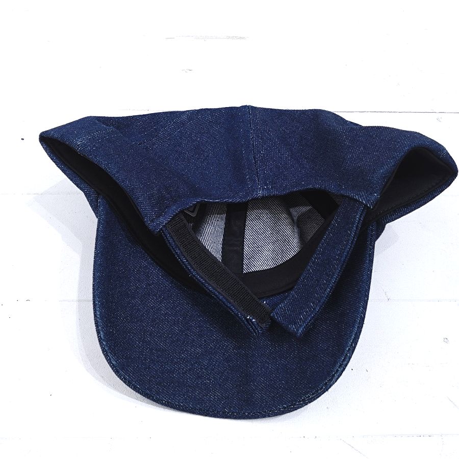 Au Vrai Chic BRITAIN / FOLD BRIM CAP / 14 oz DENIM / MADE IN ENGLAND
