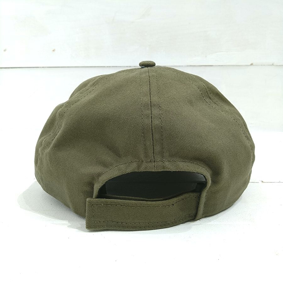 Au Vrai Chic BRITAIN / FOLD BRIM CAP / COTTON TWILL / KHAKI / MADE IN ENGLAND