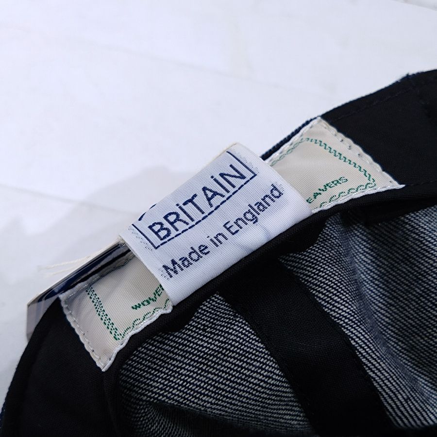 Au Vrai Chic BRITAIN / FOLD BRIM CAP / 8 oz DENIM / MADE IN ENGLAND