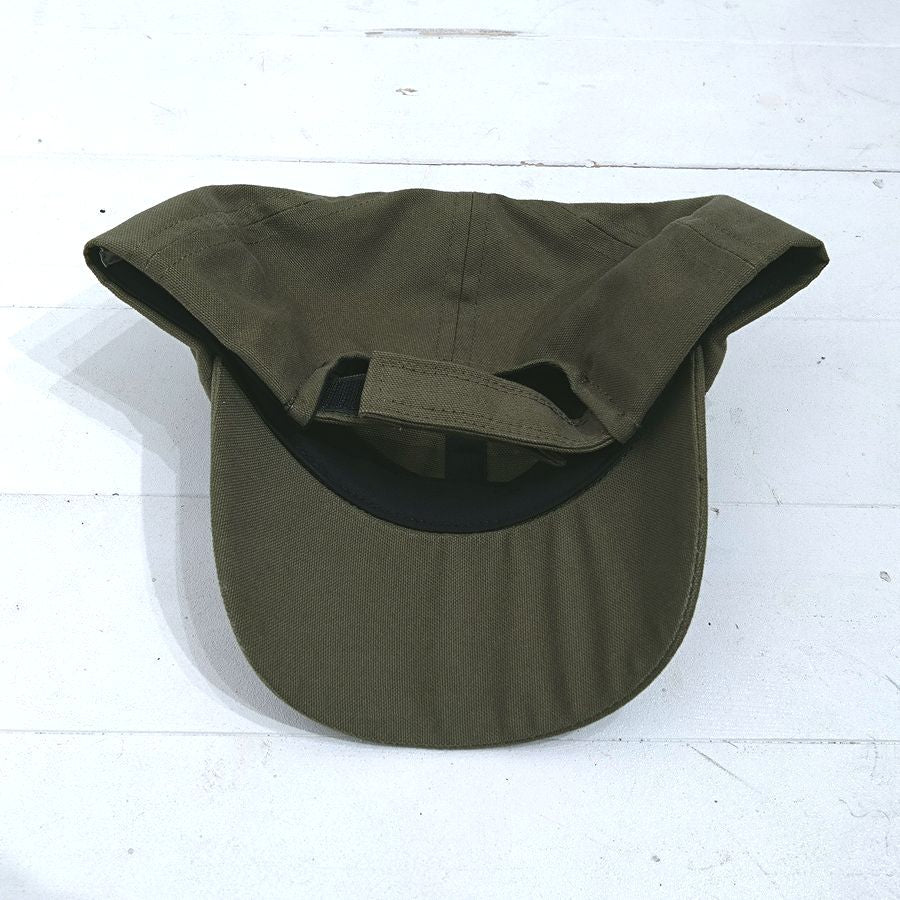 Au Vrai Chic BRITAIN / FOLD BRIM CAP / COTTON TWILL / KHAKI / MADE IN ENGLAND