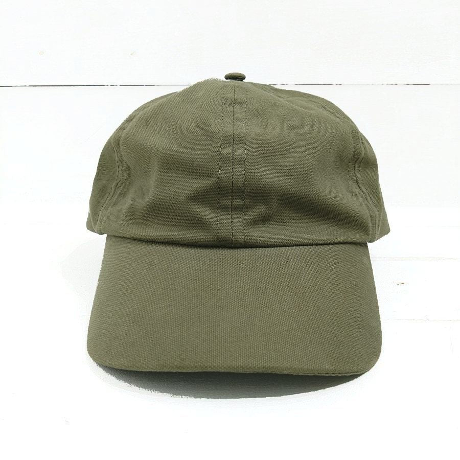 Au Vrai Chic BRITAIN / FOLD BRIM CAP / COTTON TWILL / KHAKI / MADE IN ENGLAND