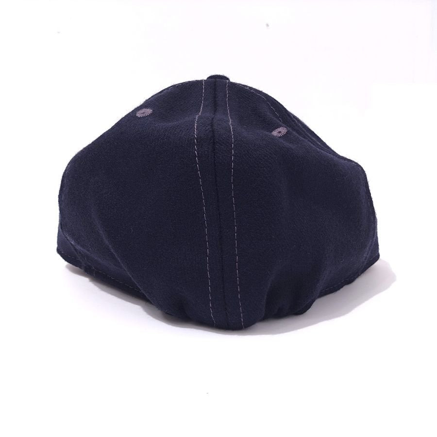 COOPERSTOWN BALL CAP / 1927 NEWARK BEARS / WOOL FLANNEL / NAVY / ELASTIC / MADE IN USA