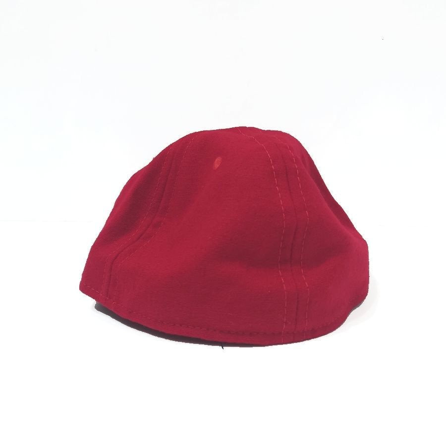 COOPERSTOWN BALL CAP / 1939 ATLANTA CRACKETS / RED / WOOL FLANNEL / FITTED / 3SIZE / MADE IN USA