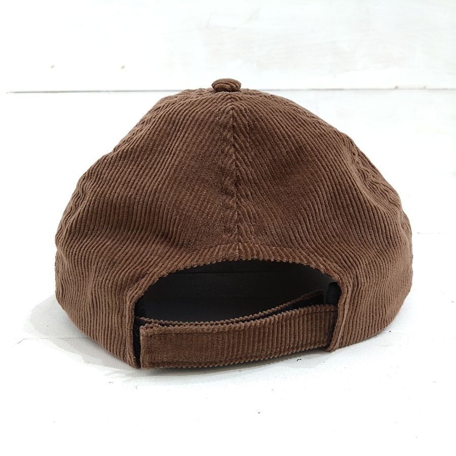 Au Vrai Chic BRITAIN / FOLD BRIM CAP / Corduroy / BROWN / MADE IN ENGLAND