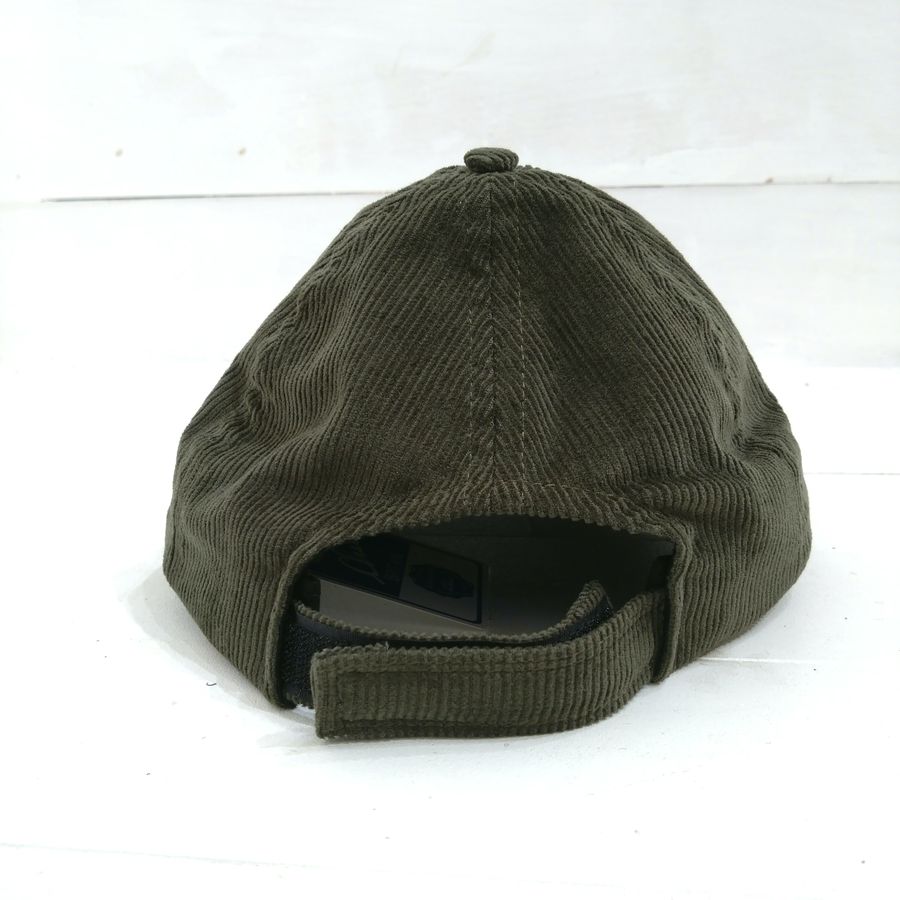 Au Vrai Chic BRITAIN / FOLD BRIM CAP / Corduroy / OLIVE / MADE IN ENGLAND
