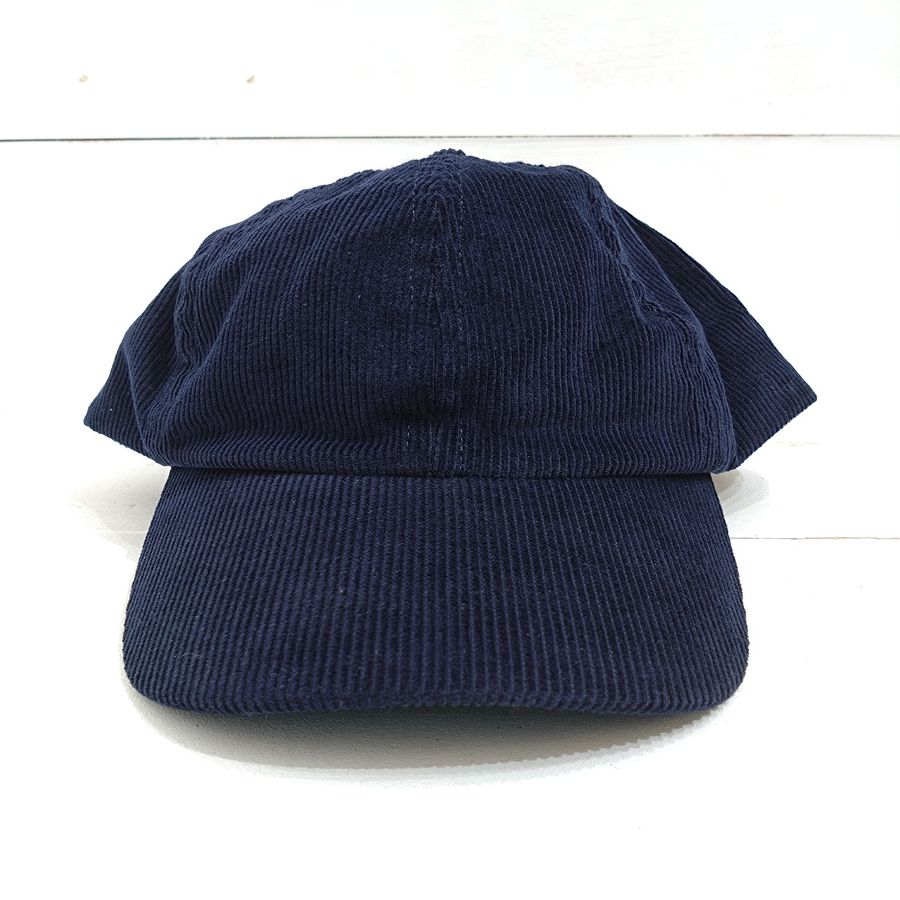 Au Vrai Chic BRITAIN / FOLD BRIM CAP / Corduroy / NAVY / MADE IN ENGLAND